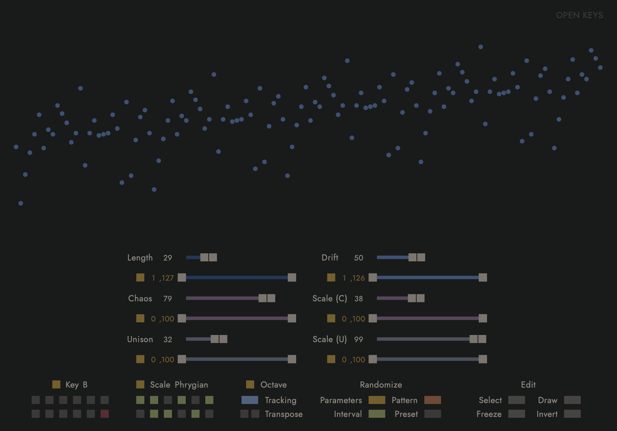 Open Keys Plugin